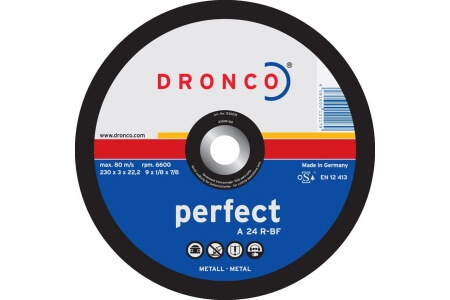 DRONCO 'Perfect' Flat Metal Cutting Discs