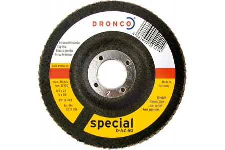 DRONCO 'Special' Zirconium Flap Discs